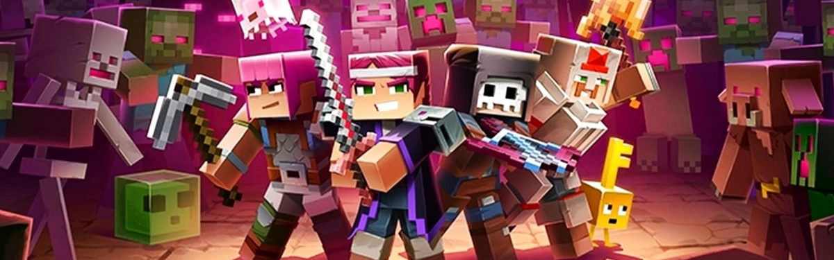 Minecraft Dungeons вышла на платформе Steam