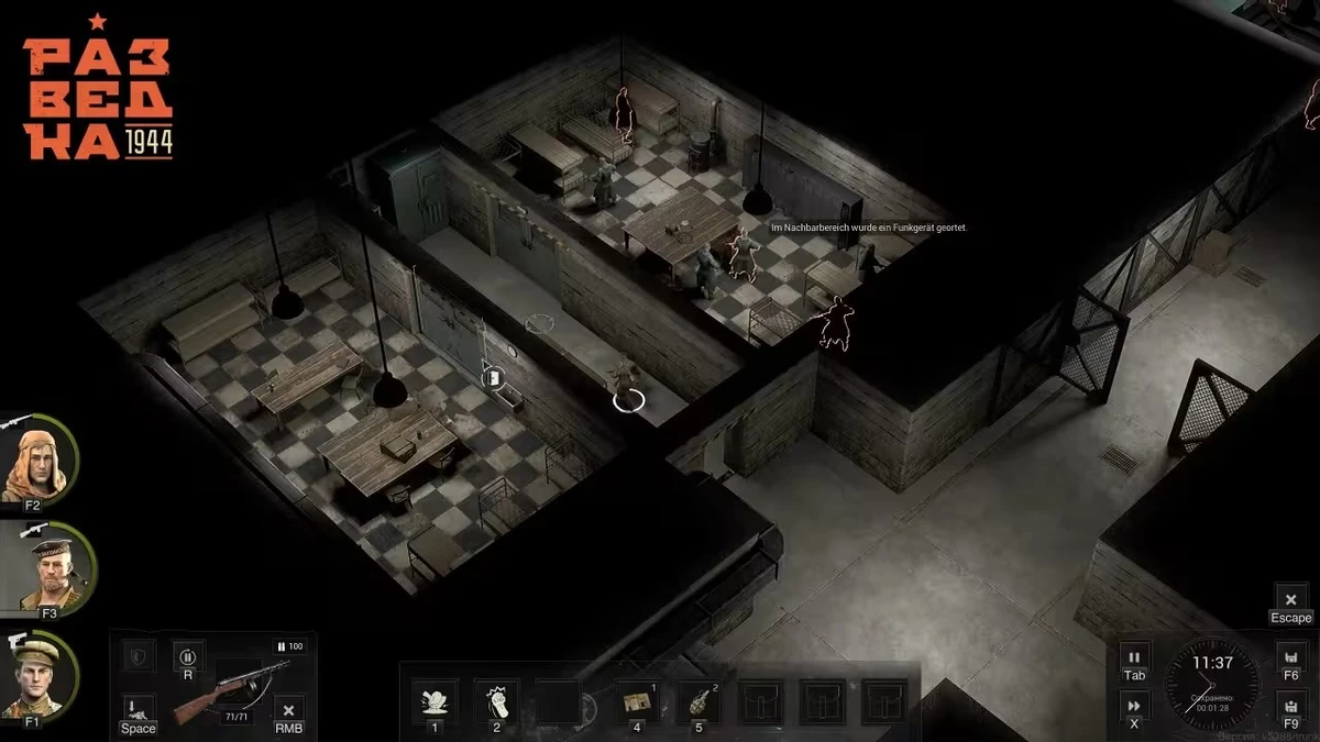 Разработчики стратегии “Разведка: 1944” рассказали об особенностях ведения боя в замкнутых пространствах