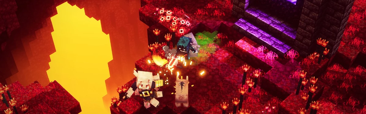 Minecraft Dungeons - Познайте “Пламя Нижнего мира”. Вышло четвертое DLC Minecraft Dungeons - Познайте “Пламя Нижнего мира”. Вышло четвертое DLC