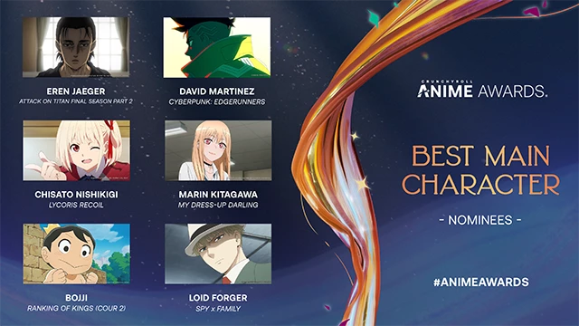 Объявлены номинанты на Crunchyroll Anime Awards Объявлены номинанты на Crunchyroll Anime Awards