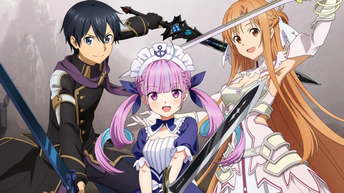 Минато Аква из Hololive появится в Sword Art Online Last Recollection Минато Аква из Hololive появится в Sword Art Online Last Recollection
