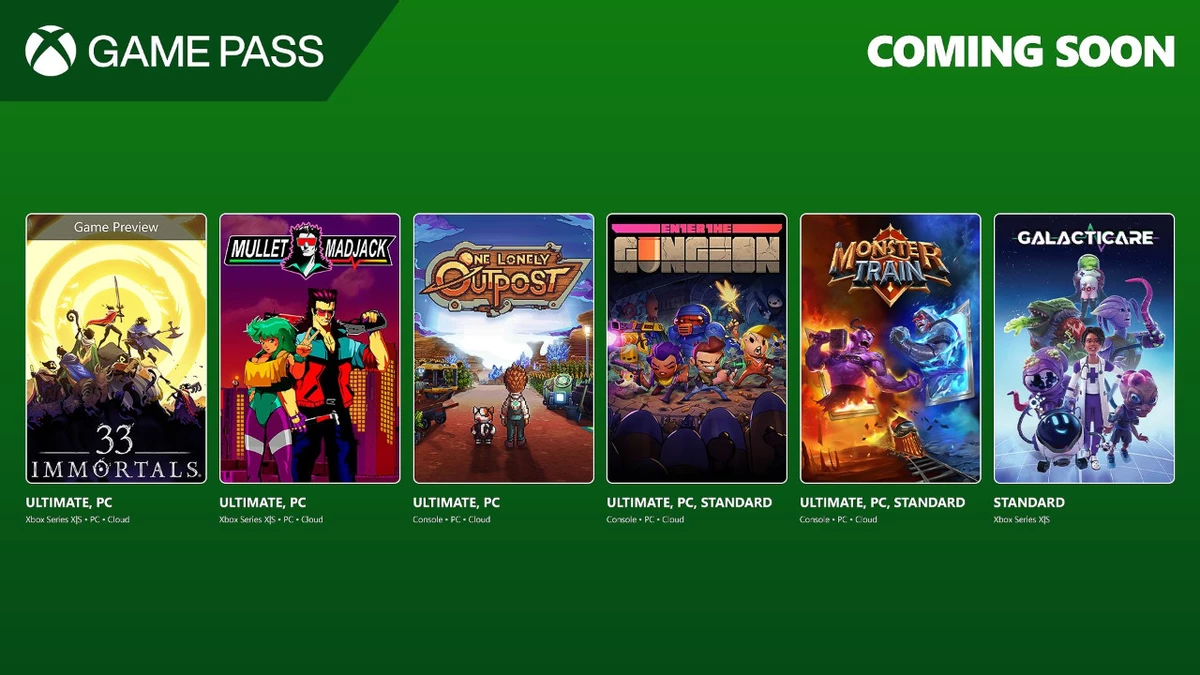 Мартовское пополнение подписки Game Pass для ПК и Xbox, Lies of P на выход Мартовское пополнение подписки Game Pass для ПК и Xbox, Lies of P на выход