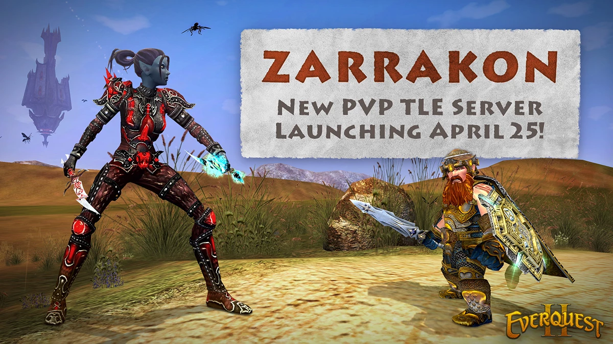 Новый TLE PvP-сервер Zarrakon появится в EverQuest II в апреле Новый TLE PvP-сервер Zarrakon появится в EverQuest II в апреле