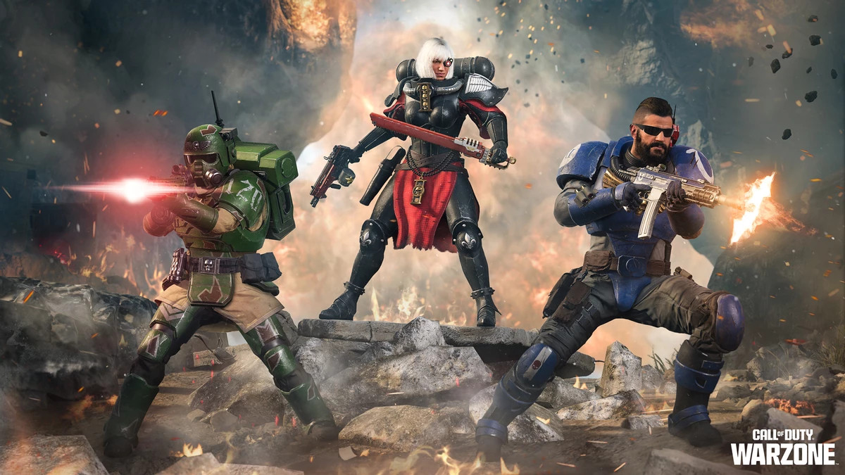 В Call of Duty: Warzone и Modern Warfare 3 состоится коллаборация с Warhammer 40,000 В Call of Duty: Warzone и Modern Warfare 3 состоится коллаборация с Warhammer 40,000