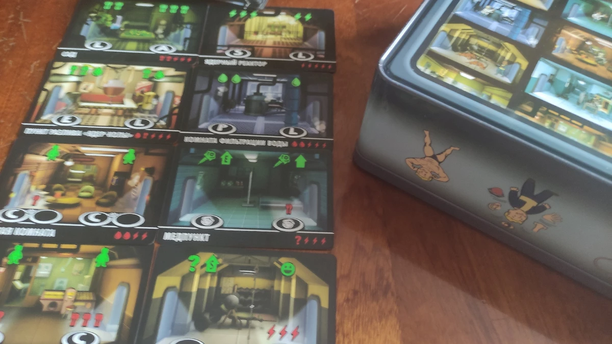 Fallout Shelter: Настольная игра — отличная адаптация мобильного хита под формат настолки Fallout Shelter: Настольная игра — отличная адаптация мобильного хита под формат настолки