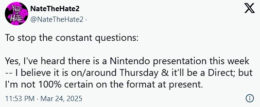 Инсайдер обещает Nintendo Direct на этой неделе Инсайдер обещает Nintendo Direct на этой неделе