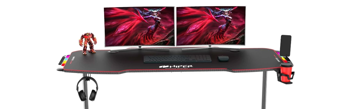 Линейка игровых компьютерных столов от HIPER GAMING Линейка игровых компьютерных столов от HIPER GAMING