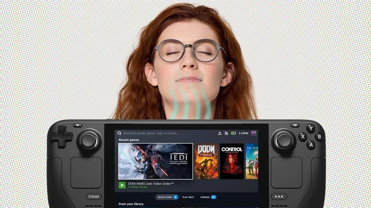 Прекратите нюхать Steam Deck! Прекратите нюхать Steam Deck!