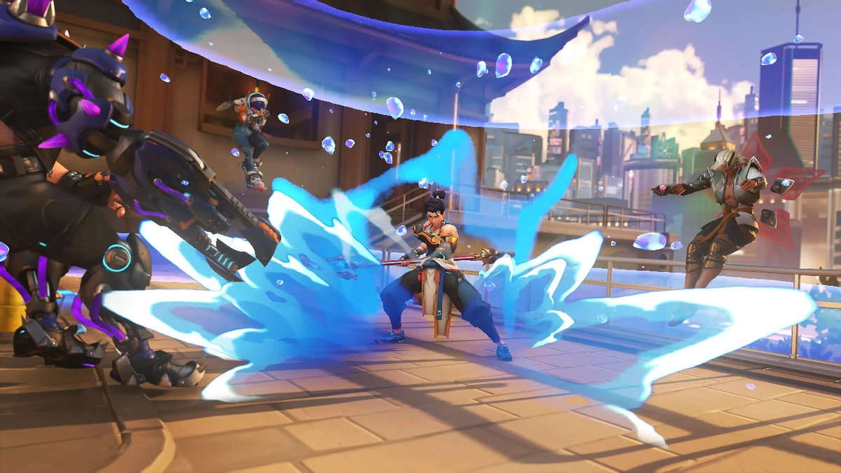 Геймплейный трейлер У Яна из Overwatch 2 накануне старта 18 сезона