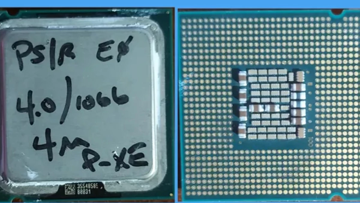 Найден редчайший процессор Intel Pentium 4 с частотой 4,0 ГГц