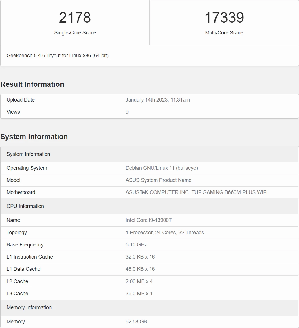 35-ваттный i9-13900T показывает производительность уровня 125-ваттного i9-12900K 35-ваттный i9-13900T показывает производительность уровня 125-ваттного i9-12900K