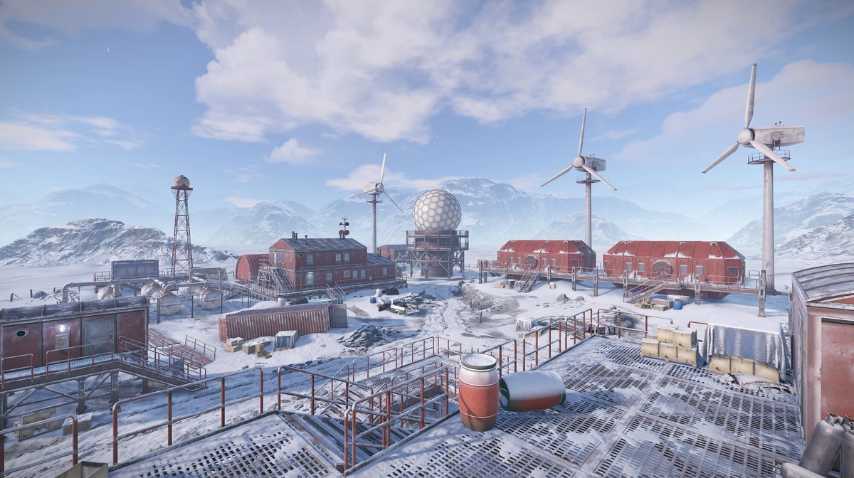 Для Rust анонсирована заснеженная локация Для Rust анонсирована заснеженная локация
