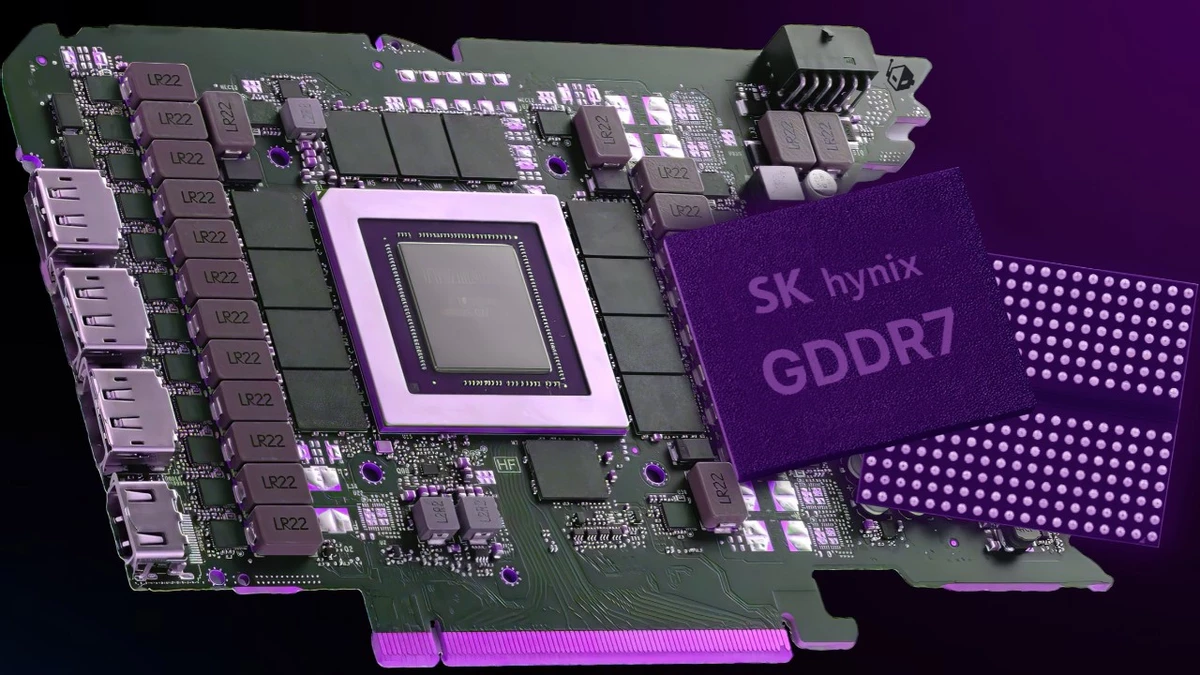 RTX 5070 Ti ускорилась на 7% от разгона чипов памяти до 34 Гбит/с