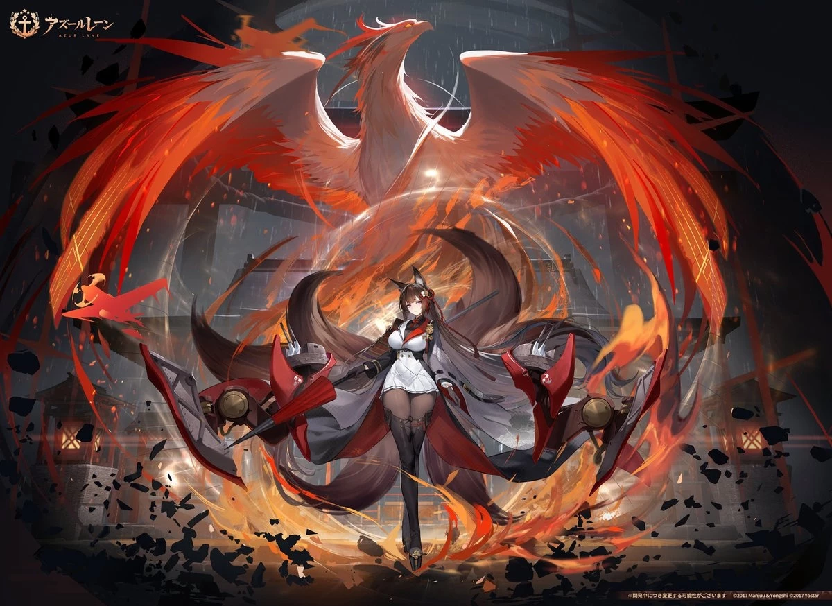 Azur Lane уже 7 годиков, а потому ждем возвращение Амаги в виде авианосца Azur Lane уже 7 годиков, а потому ждем возвращение Амаги в виде авианосца