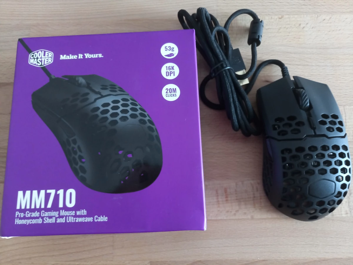 Сверхлегкая, сверхбыстрая и сверхточная - CoolerMaster MM710 Сверхлегкая, сверхбыстрая и сверхточная - CoolerMaster MM710