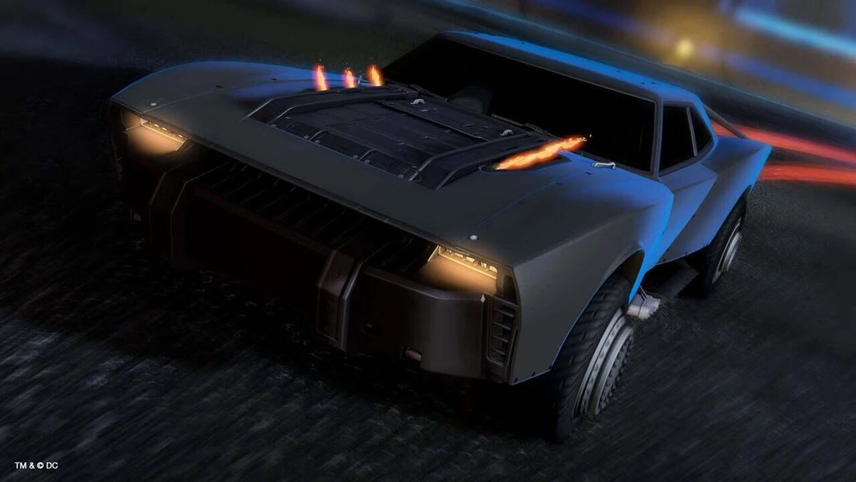 Новенький бэтмобиль появится в Rocket League Новенький бэтмобиль появится в Rocket League