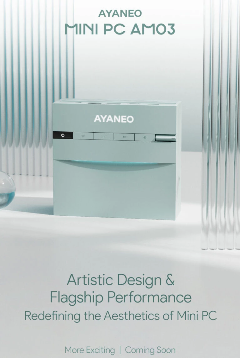 Ayaneo тизерит новый мини-ПК AM03 в ретро-стиле с флагманской производительностью Ayaneo тизерит новый мини-ПК AM03 в ретро-стиле с флагманской производительностью