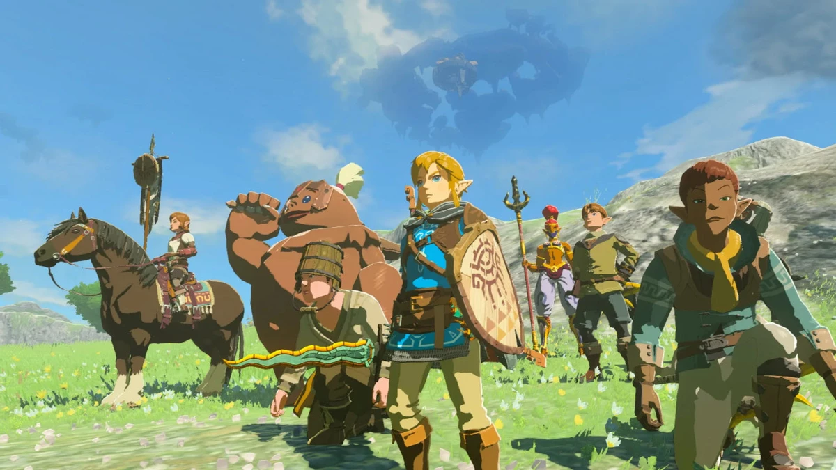 Вышел хвалебный трейлер The Legend of Zelda: Tears of the Kingdom Вышел хвалебный трейлер The Legend of Zelda: Tears of the Kingdom