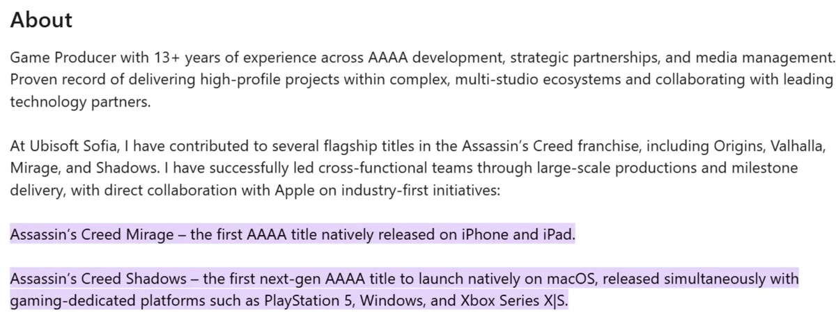 Все-таки Assassin’s Creed Shadows — АААА-игра. Assassin's Creed Mirage — тоже