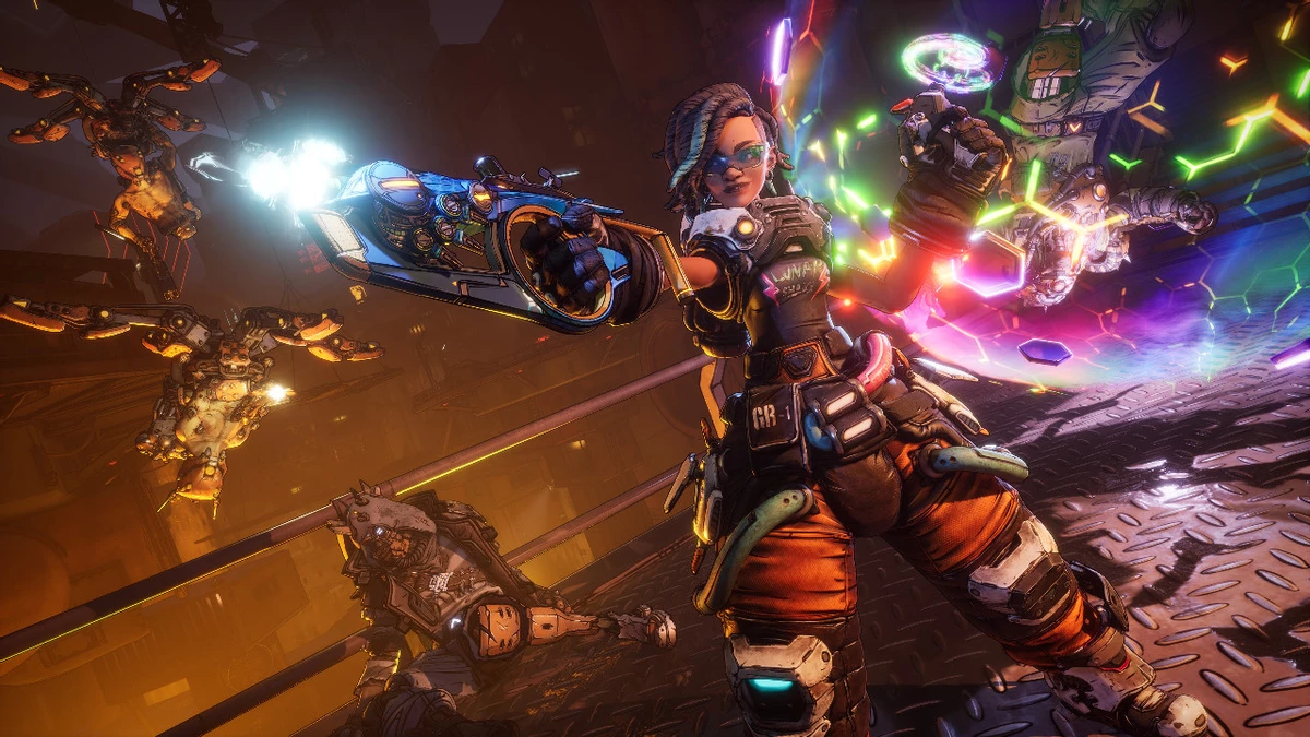 Авторы Borderlands 4 показали геймплей за нового героя — Харлоу Авторы Borderlands 4 показали геймплей за нового героя — Харлоу
