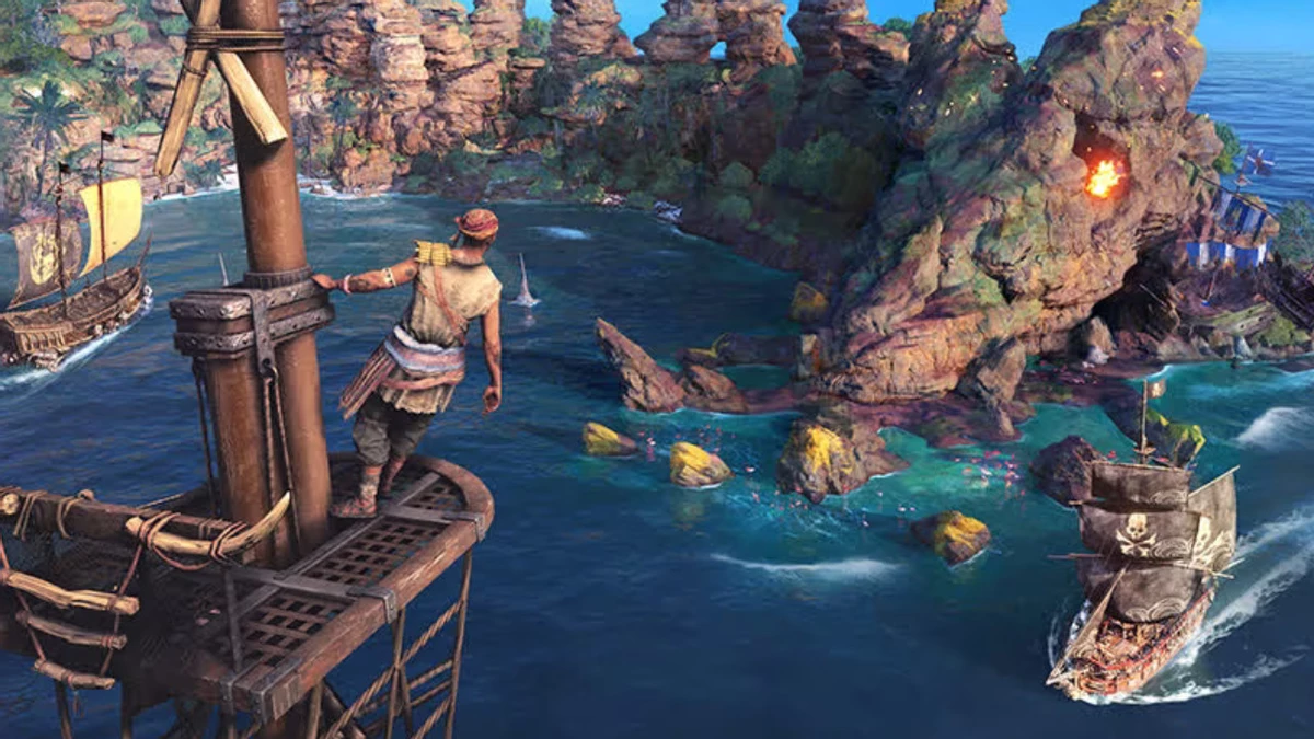 ЗБТ Skull and Bones уже началось — геймплей можно найти на Twitch и YouTube ЗБТ Skull and Bones уже началось — геймплей можно найти на Twitch и YouTube