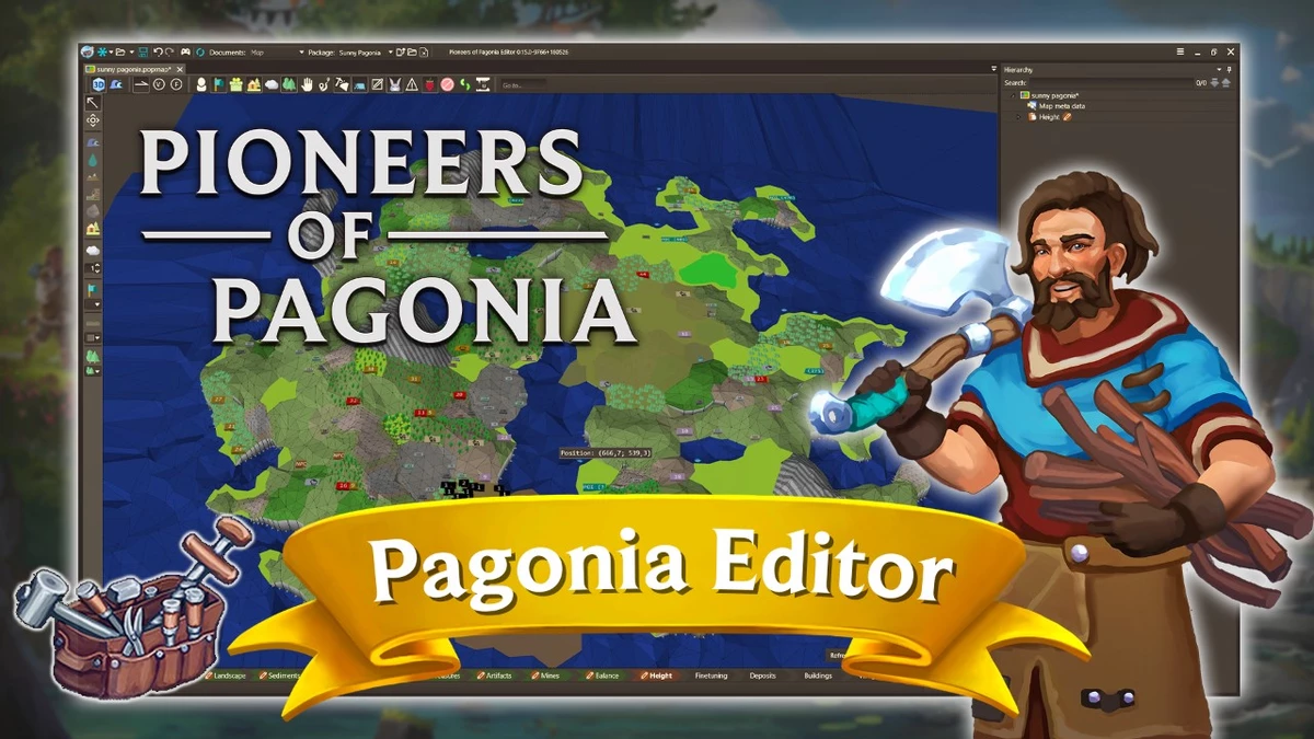Игроки Pioneers of Pagonia теперь смогут создавать пользовательские карты Игроки Pioneers of Pagonia теперь смогут создавать пользовательские карты