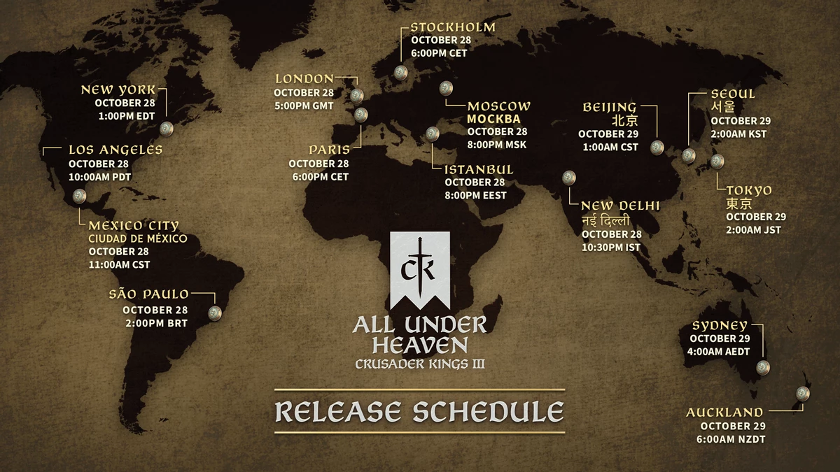Грандиозное расширение All Under Heaven для Crusader Kings 3 выходит на финишную прямую