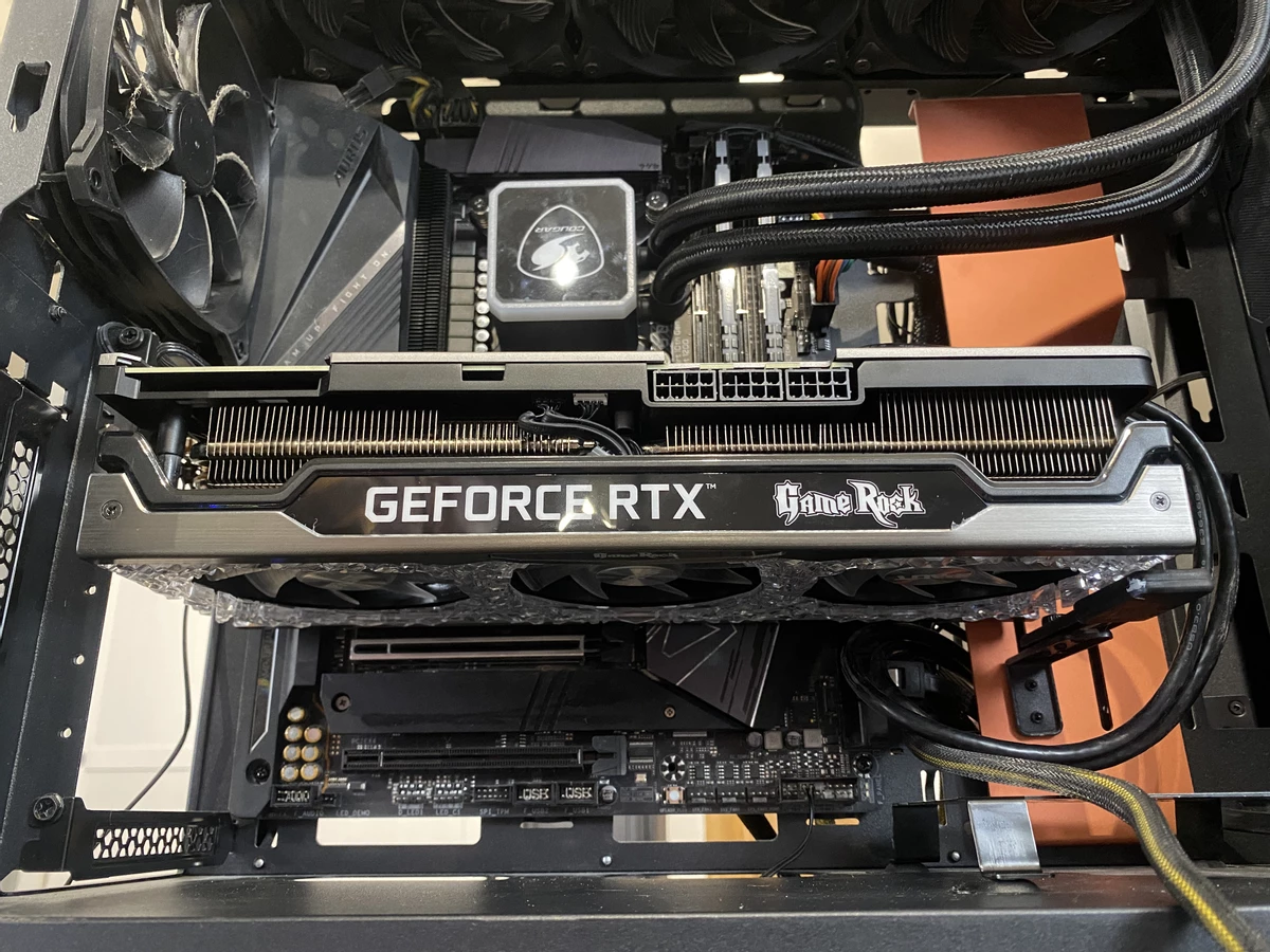 Обзор видеокарты Palit GeForce RTX 3080 GameRock OC Обзор видеокарты Palit GeForce RTX 3080 GameRock OC