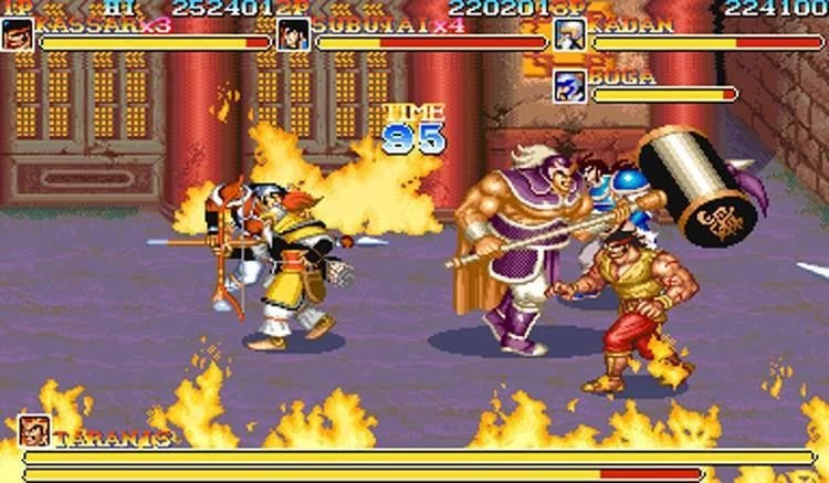 Кадр из Warriors of Fate. Японцы любят тему вторжения монголов на острова. Кстати, у игры две концовки Кадр из Warriors of Fate. Японцы любят тему вторжения монголов на острова. Кстати, у игры две концовки