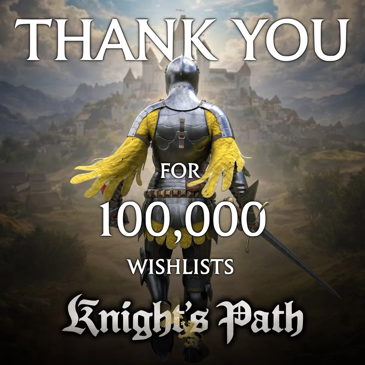 Средневековый экшен без гей-повестки Knight's Path добавили в вишлисты 100 000 раз