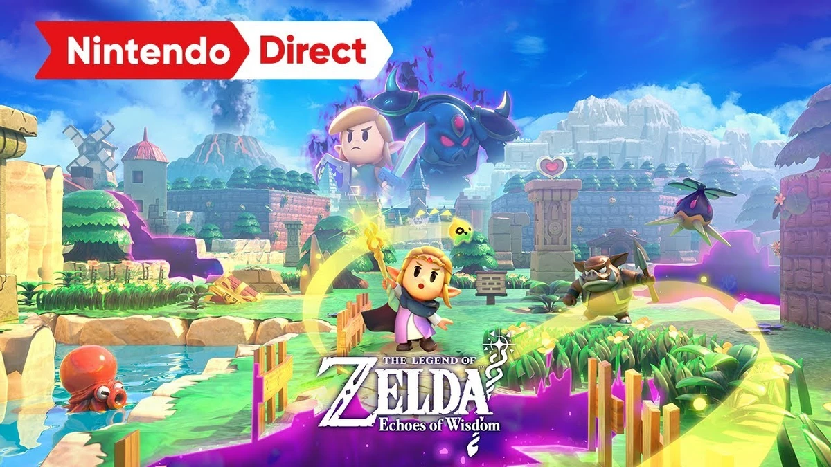 И эти докатились: теперь Зельда спасает Линка — анонс The Legend of Zelda: Echoes of Wisdom И эти докатились: теперь Зельда спасает Линка — анонс The Legend of Zelda: Echoes of Wisdom