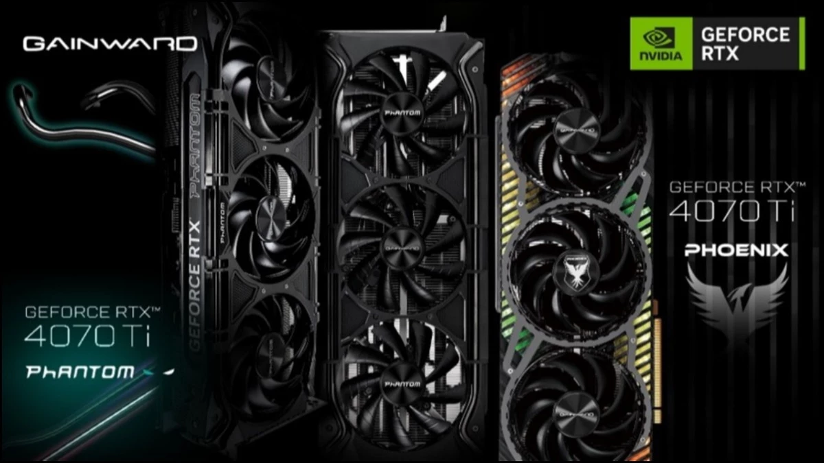 Gainward представляет видеокарты GeForce RTX™ 4070 Ti серий Phantom and Phoenix Gainward представляет видеокарты GeForce RTX™ 4070 Ti серий Phantom and Phoenix
