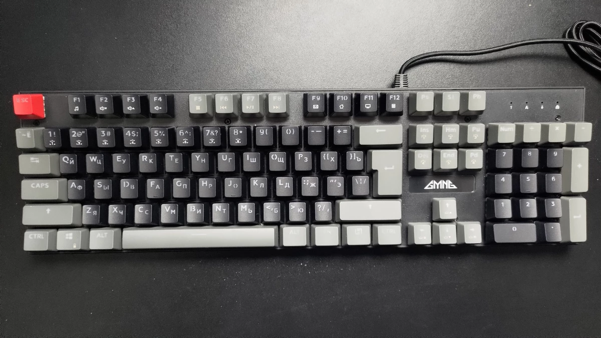 Клавиатура GMNG GG-KB760X — ностальгия и качество за копейки Клавиатура GMNG GG-KB760X — ностальгия и качество за копейки