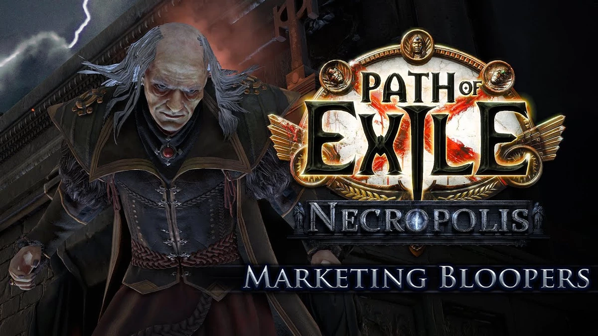 Разработчики Path of Exile показали ляпы при съемке рекламного материала лиги Некрополь Разработчики Path of Exile показали ляпы при съемке рекламного материала лиги Некрополь
