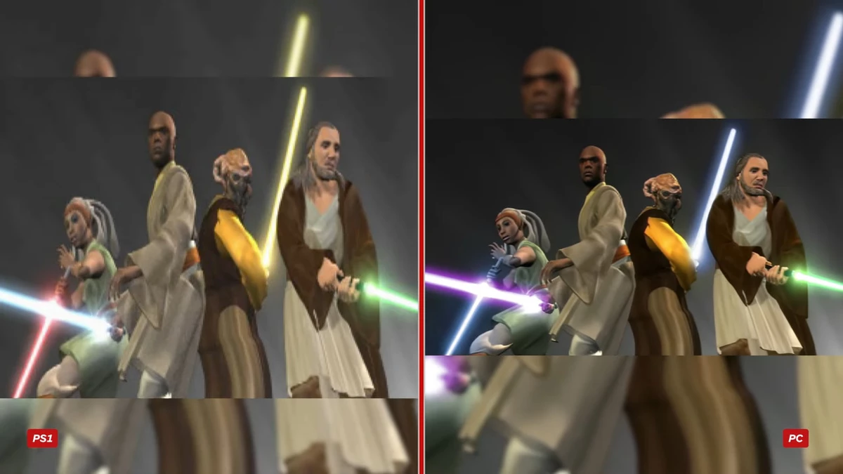 По Эскобару! Сравнение графики Star Wars: Episode I: Jedi Power Battles на PlayStation 1 и ПК По Эскобару! Сравнение графики Star Wars: Episode I: Jedi Power Battles на PlayStation 1 и ПК