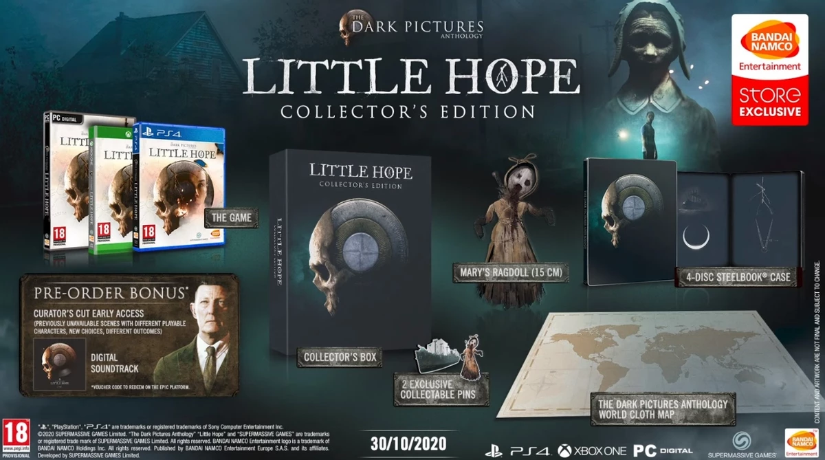 Хоррор The Dark Pictures: Little Hope выйдет 30 октября. Новый трейлер и игровой процесс Хоррор The Dark Pictures: Little Hope выйдет 30 октября. Новый трейлер и игровой процесс