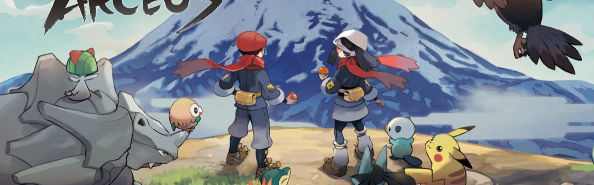 Геймплейный трейлер Pokémon Legends: Arceus демонстрирует открытый мир