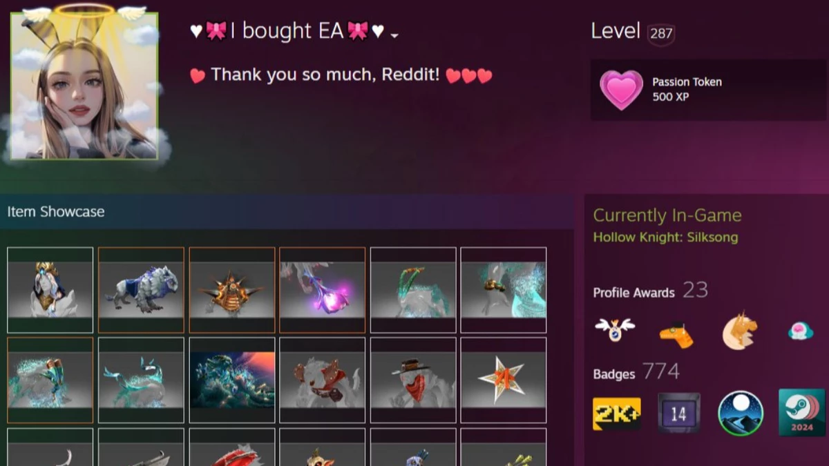 Саудовский принц и человек культуры сменил ник в Steam на «Я купил EA»