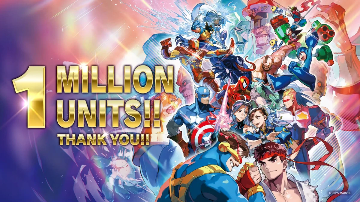 Тираж MARVEL vs. CAPCOM Fighting Collection: Arcade Classics превысил миллион экземпляров