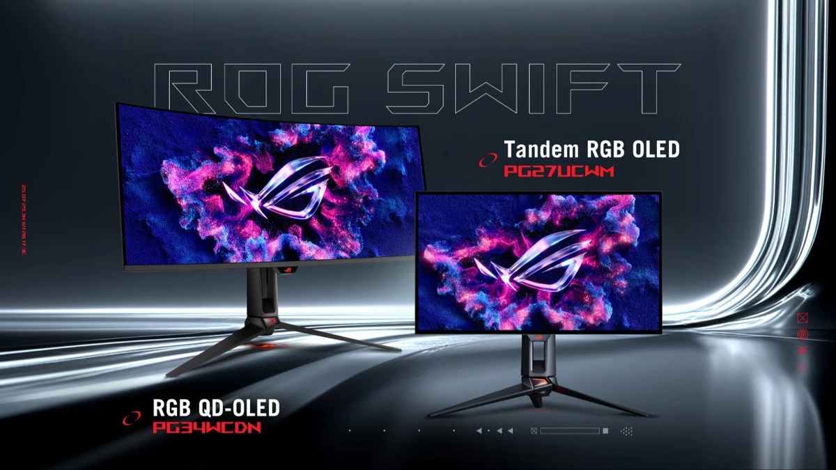 Игровые OLED‑мониторы ASUS ROG получили масштабные обновления Игровые OLED‑мониторы ASUS ROG получили масштабные обновления