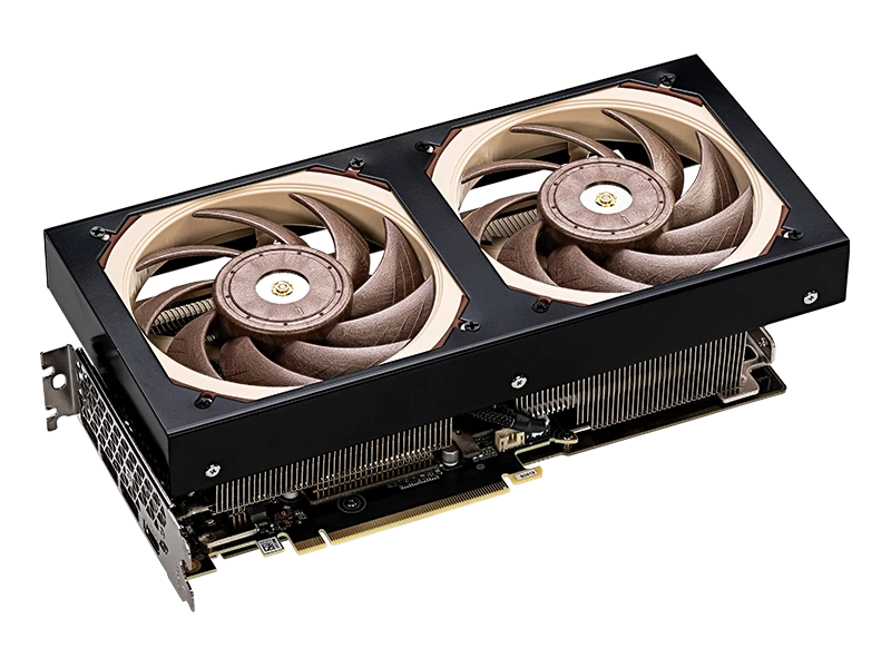 RTX 4070 и 4060 Ti с охлаждением Noctua продаются в Японии RTX 4070 и 4060 Ti с охлаждением Noctua продаются в Японии