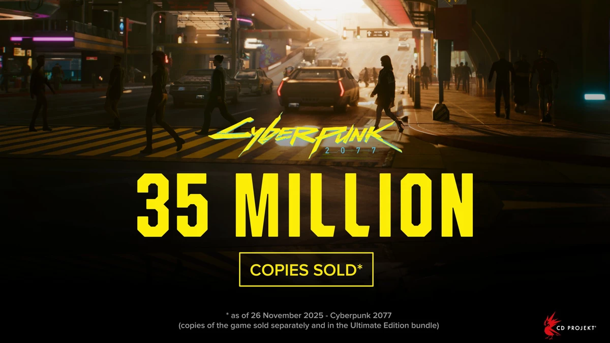 CDPR продала 35 миллионов копий Cyberpunk 2077 и нарастила штат разработчиков