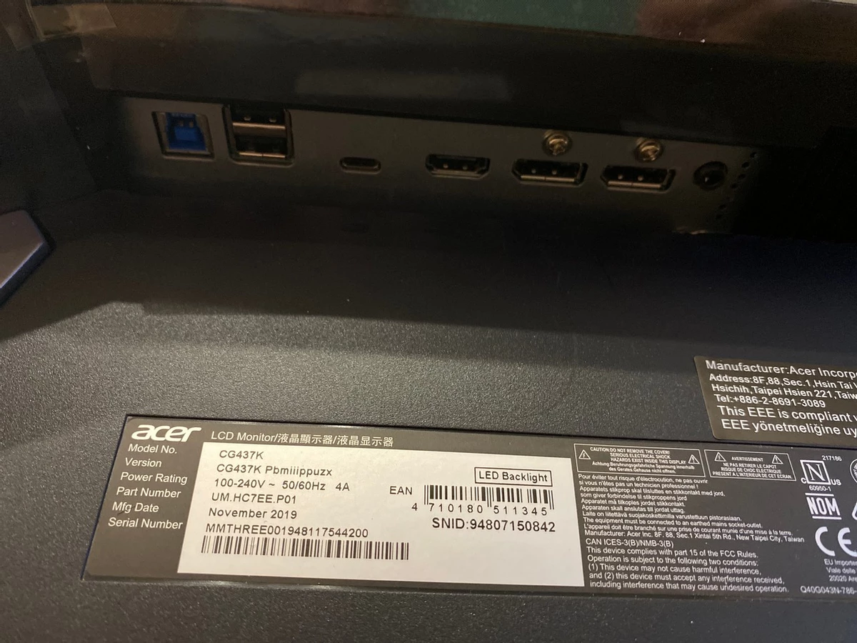 [Обзор Predator CG7 (CG437KP) — игровой монитор размером с телевизор [Обзор Predator CG7 (CG437KP) — игровой монитор размером с телевизор
