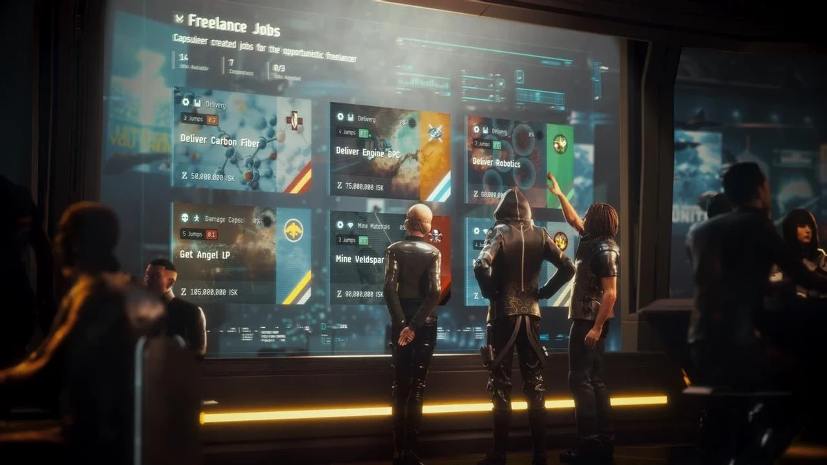 В конце мая в  EVE Online появится работа для фрилансеров, новые корабли и много улучшений