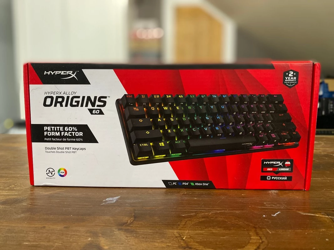 Обзор механической игровой клавиатуры HyperX Alloy Origins 60 Обзор механической игровой клавиатуры HyperX Alloy Origins 60