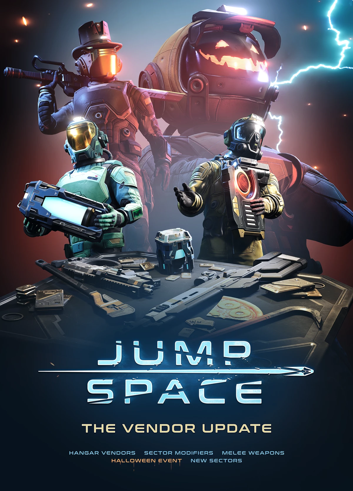 Jump Space получила крупное обновление с новыми локациями, торговцами и хэллоуинским событием Jump Space получила крупное обновление с новыми локациями, торговцами и хэллоуинским событием