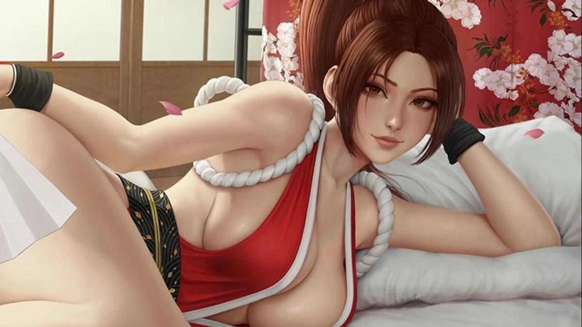 Красивая фигурка Май Ширануи из The King of Fighters Красивая фигурка Май Ширануи из The King of Fighters
