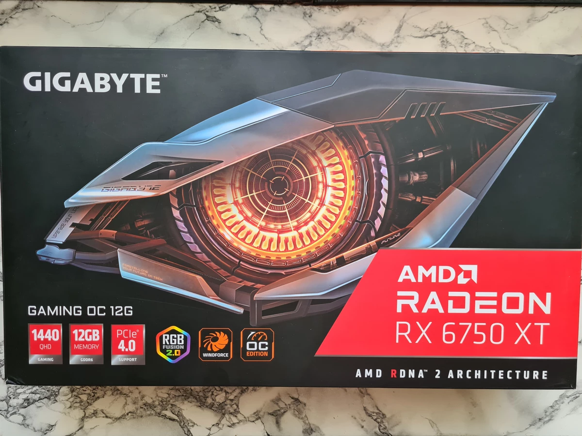 Обзор видеокарты Gigabyte Radeon RX 6750 XT Gaming OC Обзор видеокарты Gigabyte Radeon RX 6750 XT Gaming OC