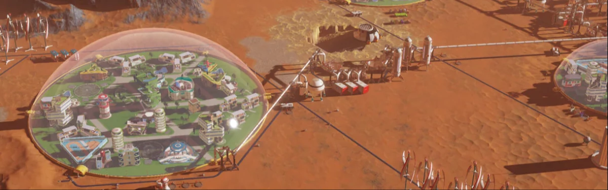 Представлены три дополнения для экономического симулятора Surviving Mars Представлены три дополнения для экономического симулятора Surviving Mars