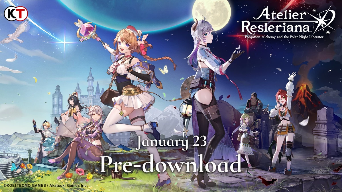 Стартовала предзагрузка JRPG Atelier Resleriana Стартовала предзагрузка JRPG Atelier Resleriana